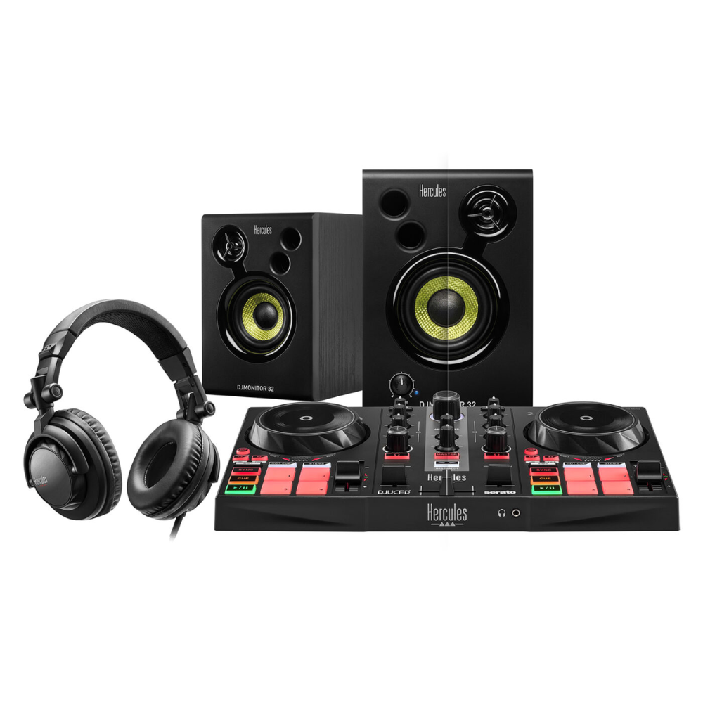 Hercules DJ Learning Kit MK2 (Inpulse 200 MK2 + DJMonitor 32 + HDP DJ45) HERCULES