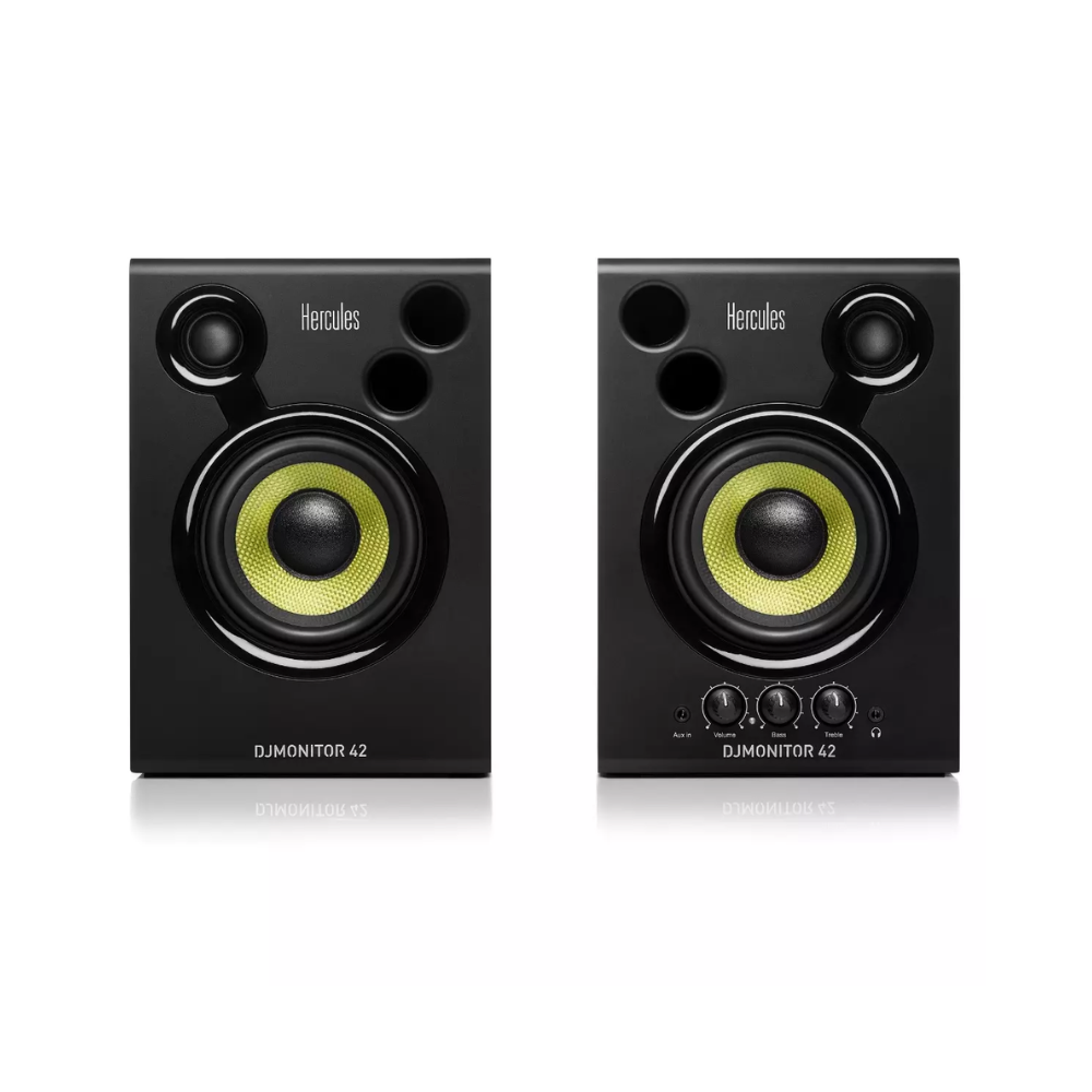 Hercules DJMonitor 42 DJ Monitors (Pair)