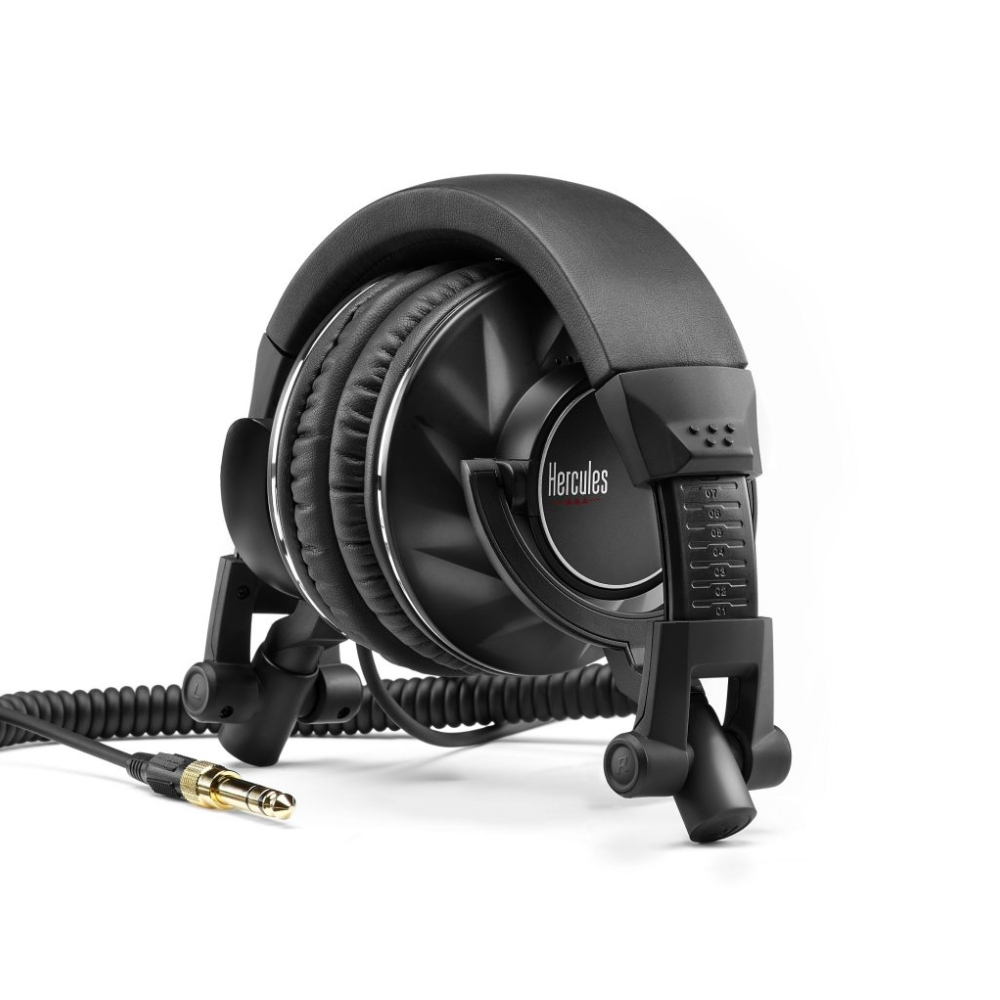 Hercules HDP DJ60 Closed-Back DJ Headphones HERCULES