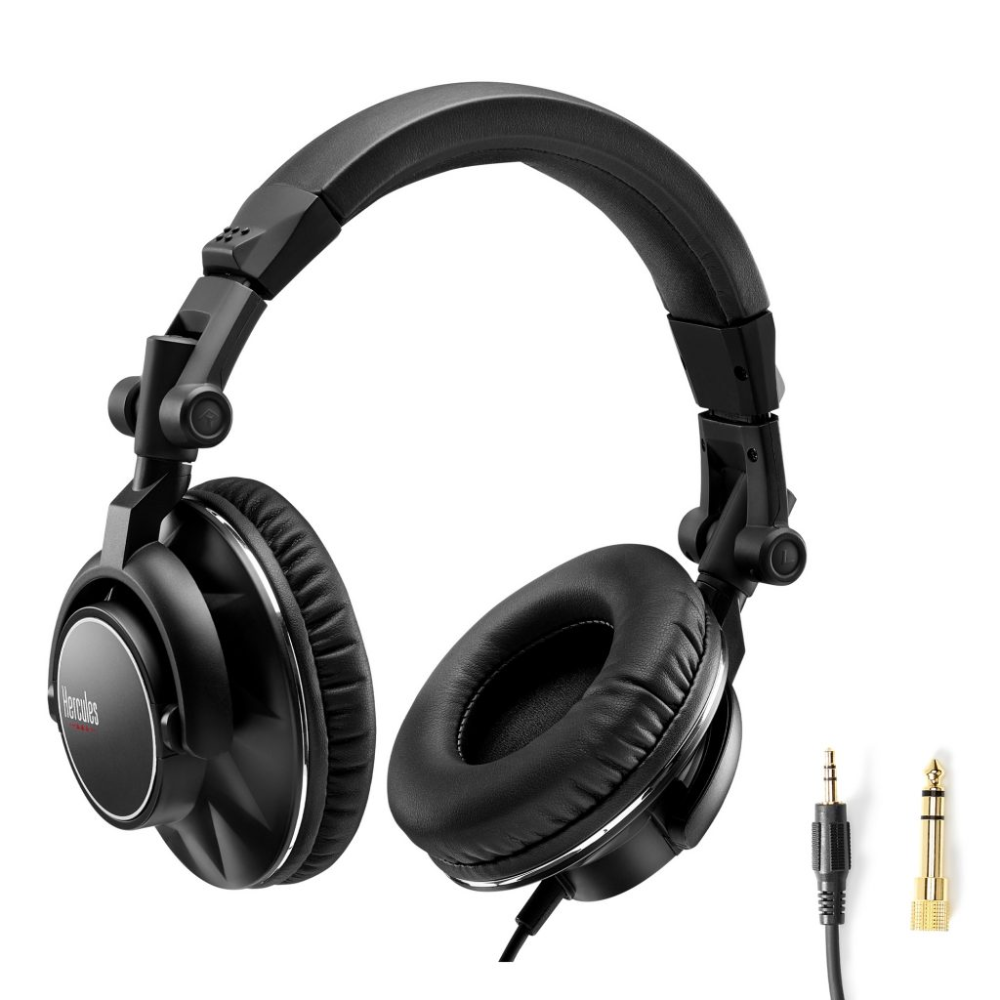Hercules HDP DJ60 Closed-Back DJ Headphones HERCULES