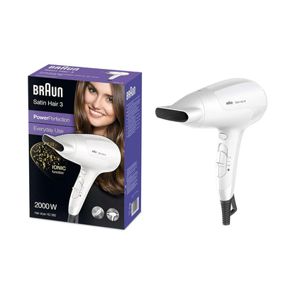 Braun Hair Dryer Satin Hair 3 2000W Ionic