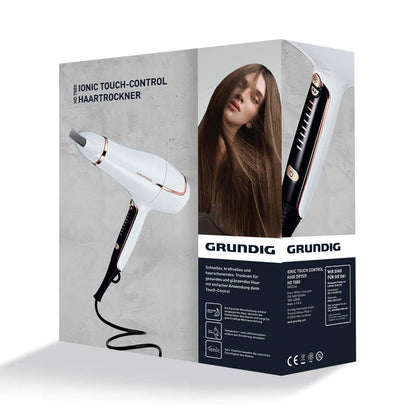 Grundig Hair Dryer 2200W Ionic (White)