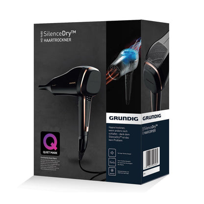 Grundig Silent Hair Dryer 1650W Ionic