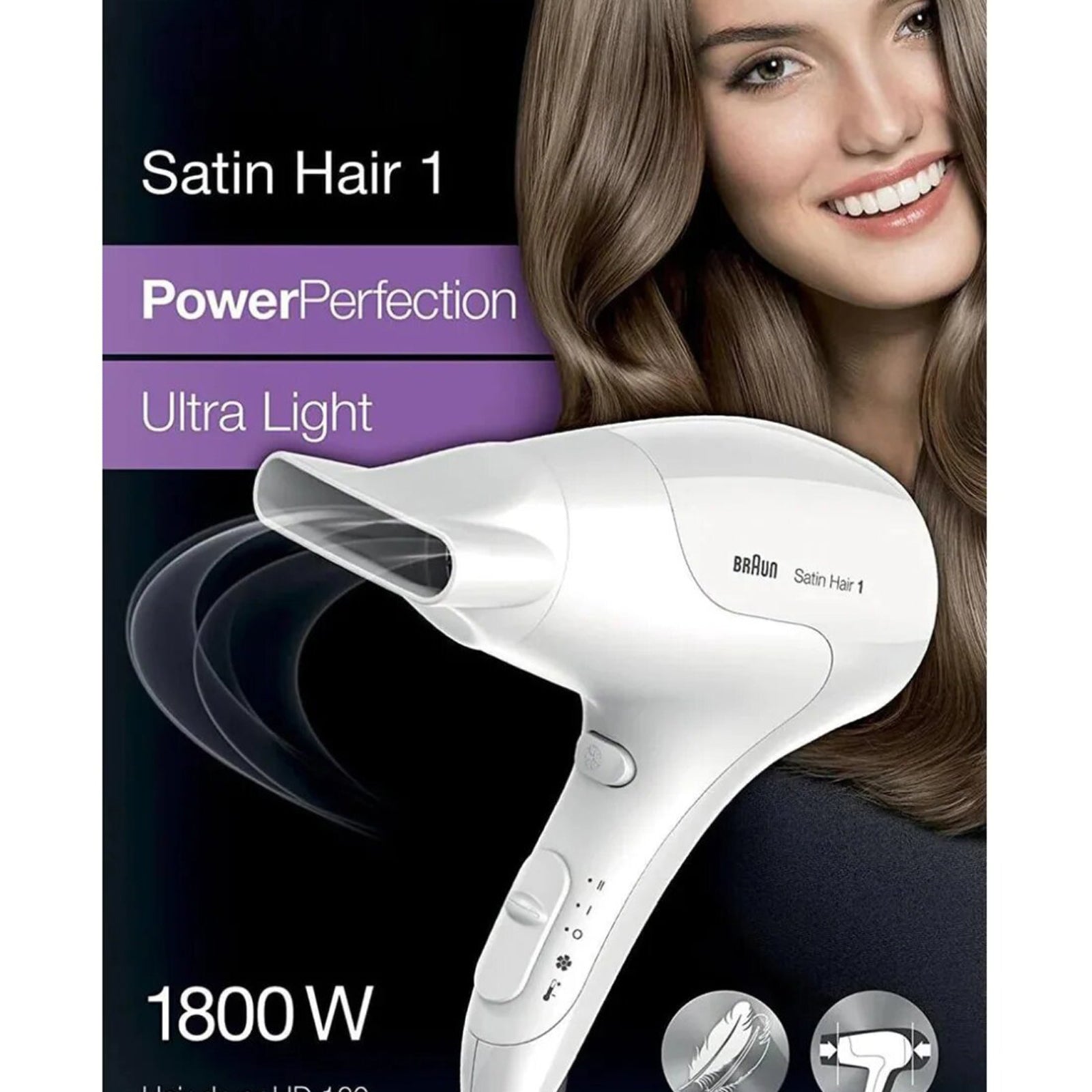 Braun Hair Dryer 1800W – Abed Tahan1