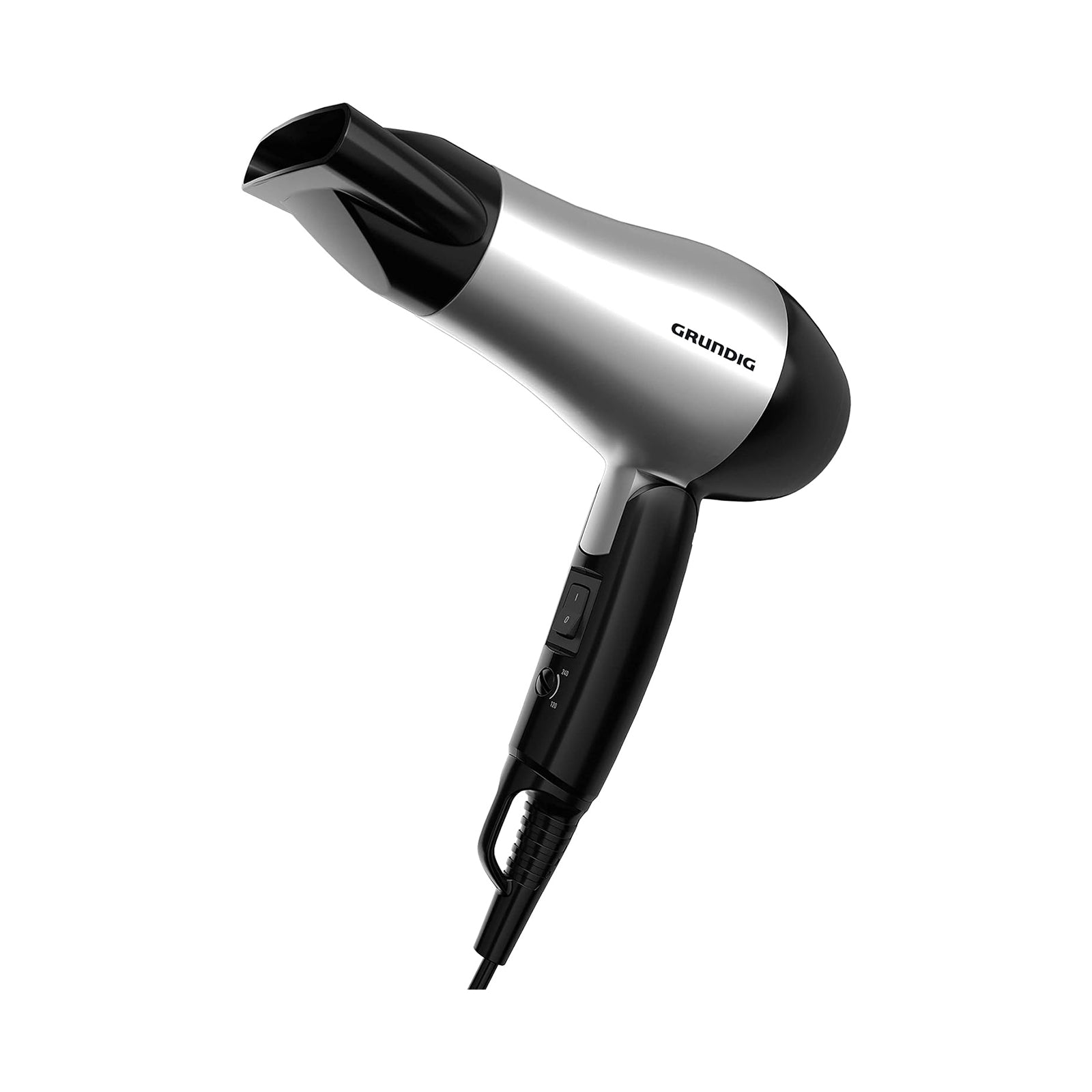 Grundig Travel Hair Dryer 1200W (Silver)