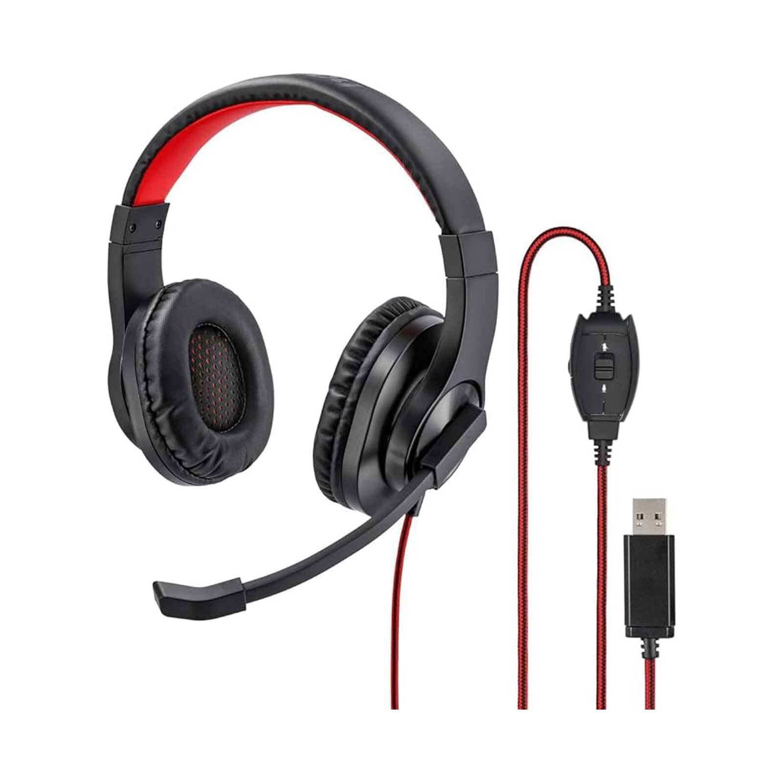 HAMA"HS-USB400" PC Office Headset, Stereo, black