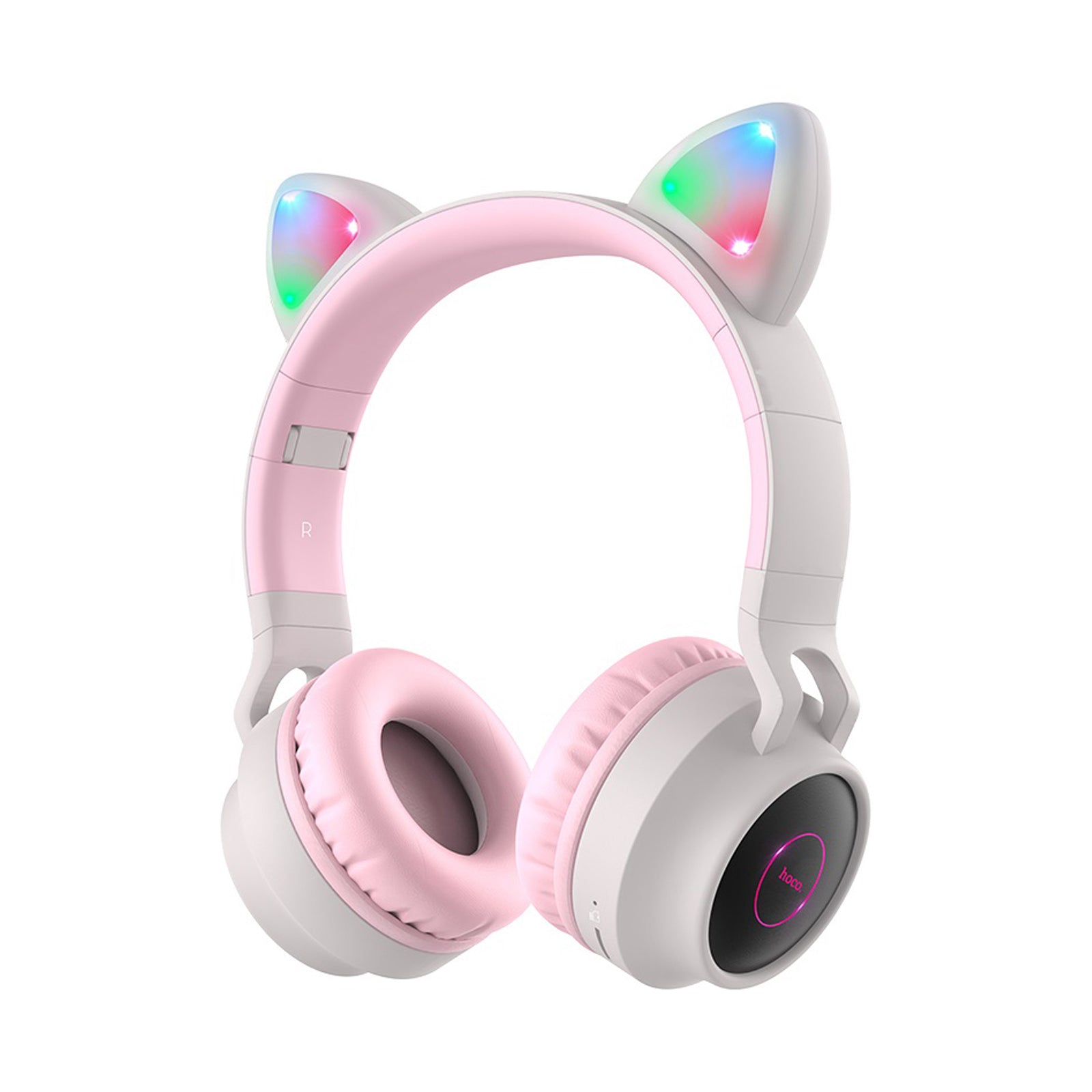 HOCO CAT EAR WIRELESS HEADPHONES GRAY