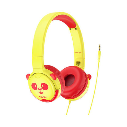 HOCO W31 Childrens Headphone - Yellow 85 decibels