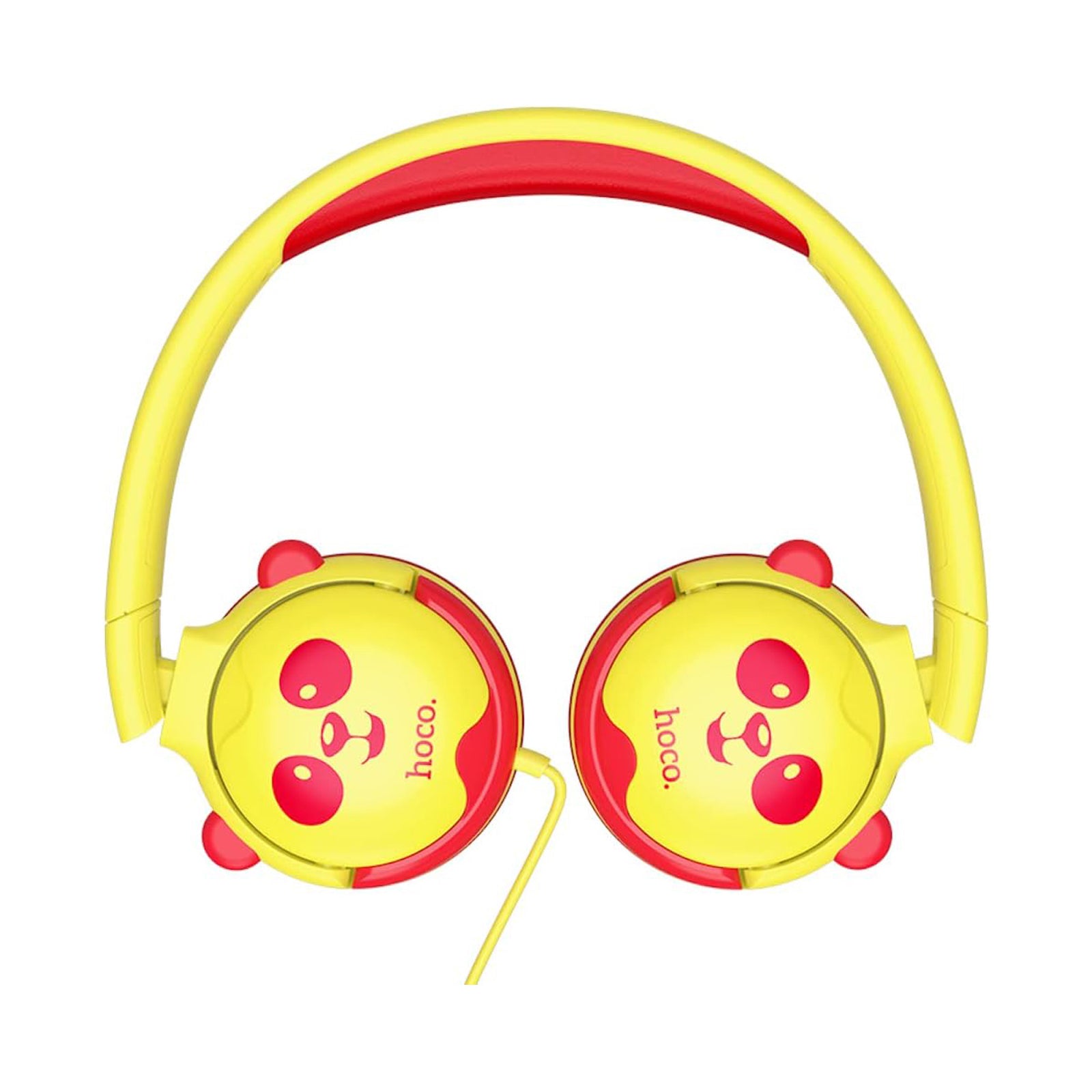 HOCO W31 Childrens Headphone - Yellow 85 decibels