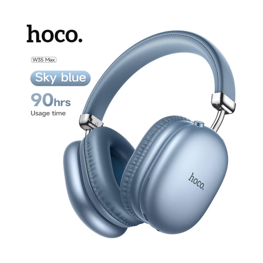 HOCO W35 MAX WIRELESS HEADPHONE SKY BLUE