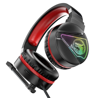 HOCO W104 Magic Tour Gaming Headphones -RED