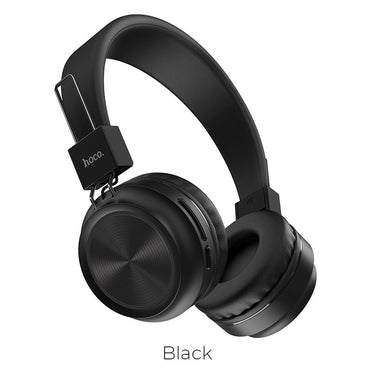 HOCO W25 HEADPHONES PROMISE WIRELESS BLACK