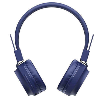 HOCO W25 HEADPHONES PROMISE WIRELESS BLUE