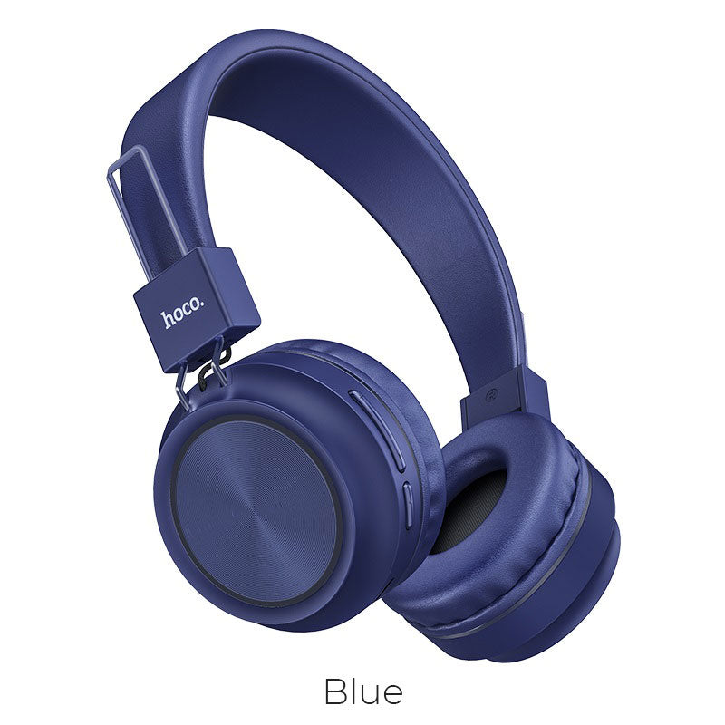 HOCO W25 HEADPHONES PROMISE WIRELESS BLUE