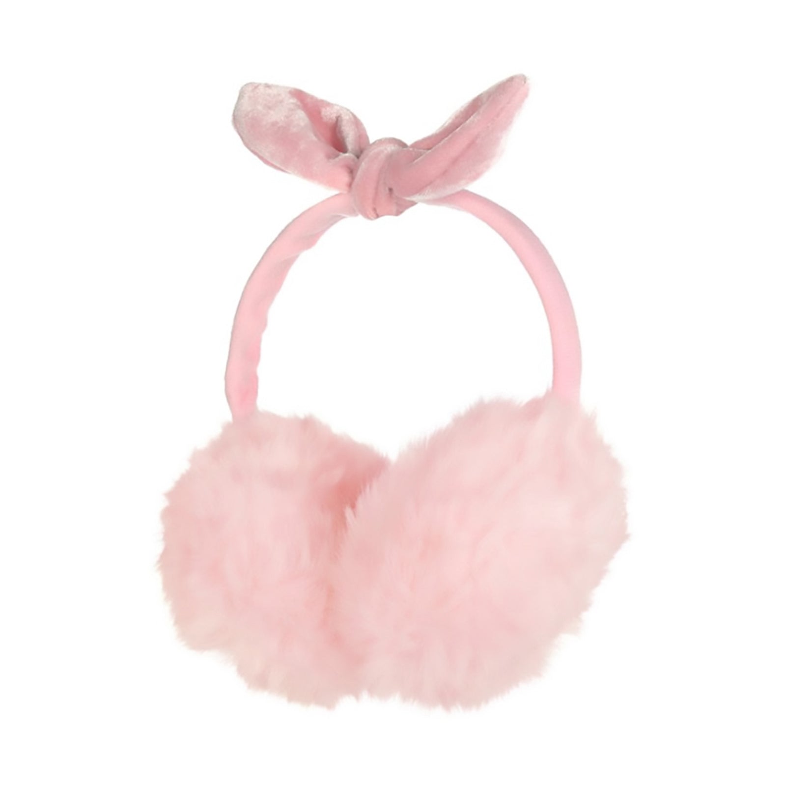 INSTAY EARMUFF WIRELESS HEADPHONES WITH MICROPHONE BABY PINK