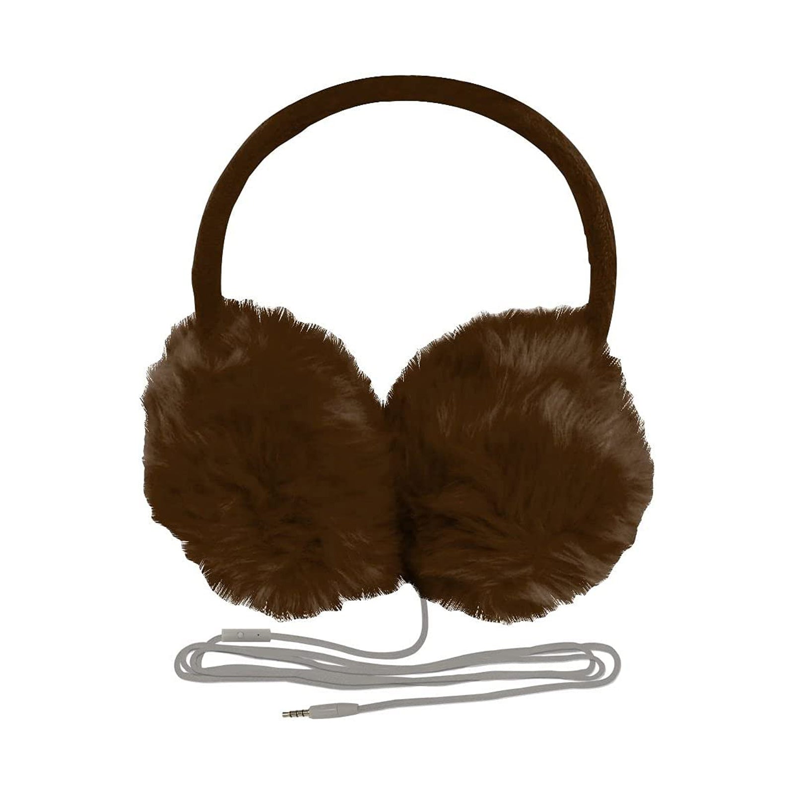 INSTAY EARMUFF WIRELESS HEADPHONES WITH MICROPHONE DARKBROWN