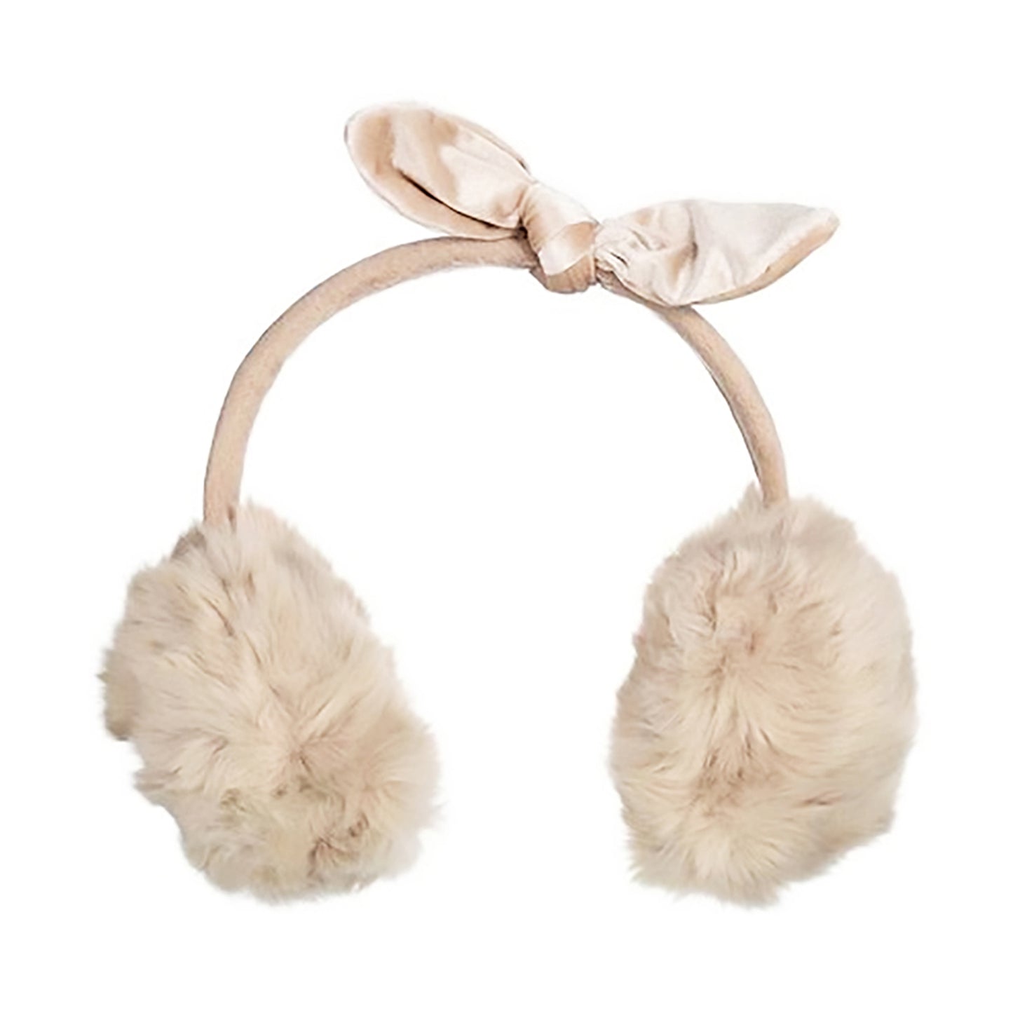 INSTAY EARMUFF WIRELESS HEADPHONES WITH MICROPHONE WHT BEIGE