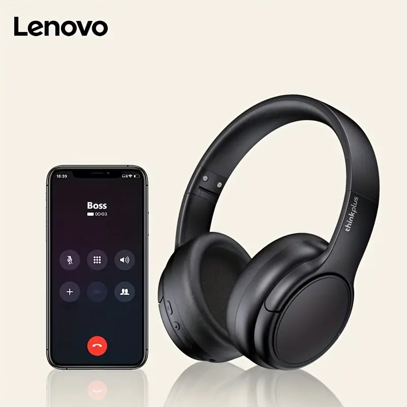 LENOVO WIRELESS BLUETOOTH HEADSET BLACK