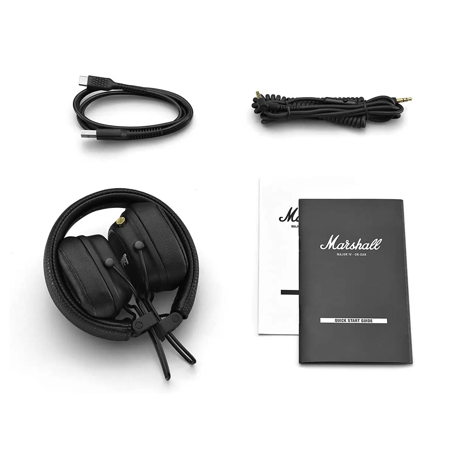 MARSHALL MAJOR IV HEADPHONES - BLACK