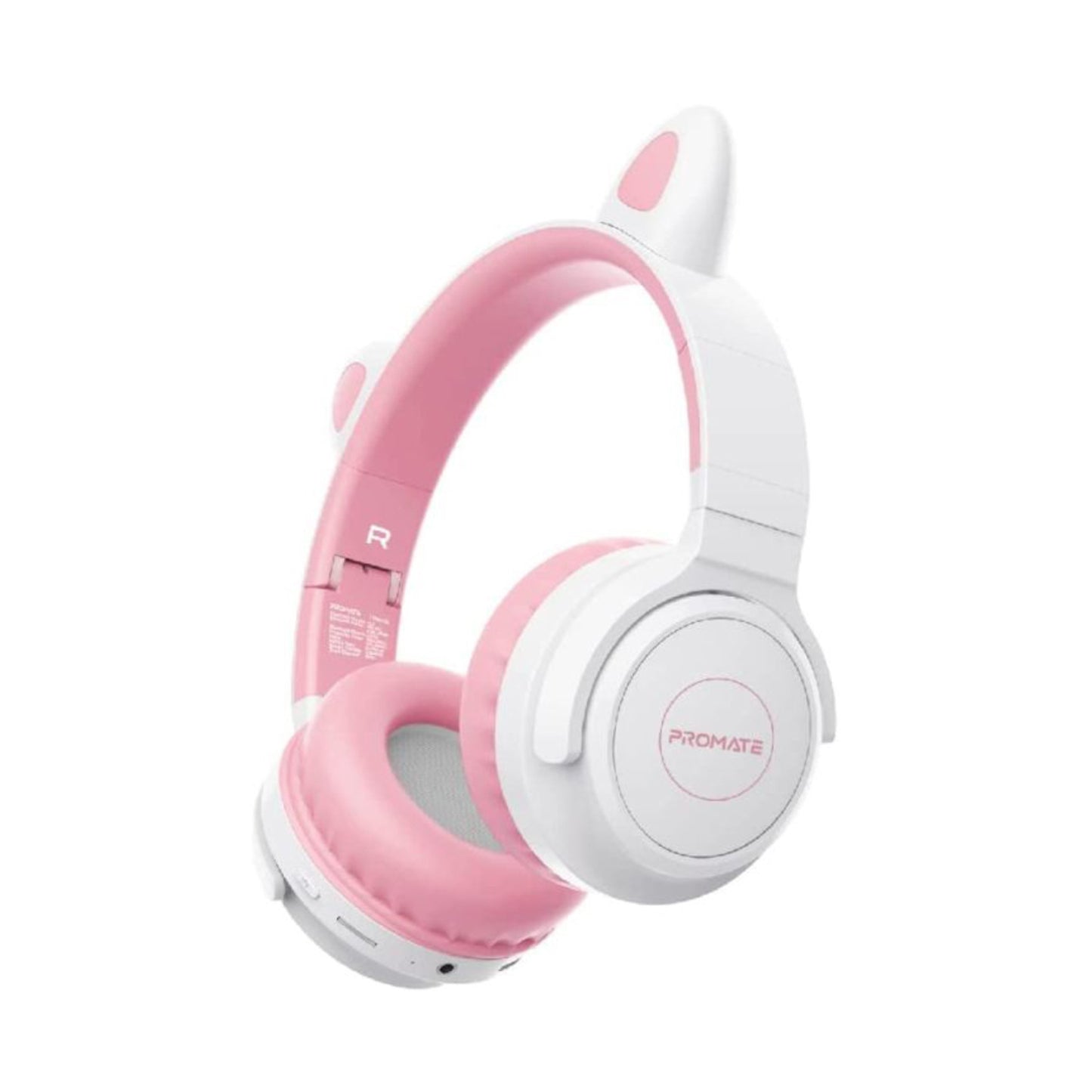 PROMATE KIDSAFE KAWAII STYLE WIRELESS KIDS HEADSET BUBBLEGUM