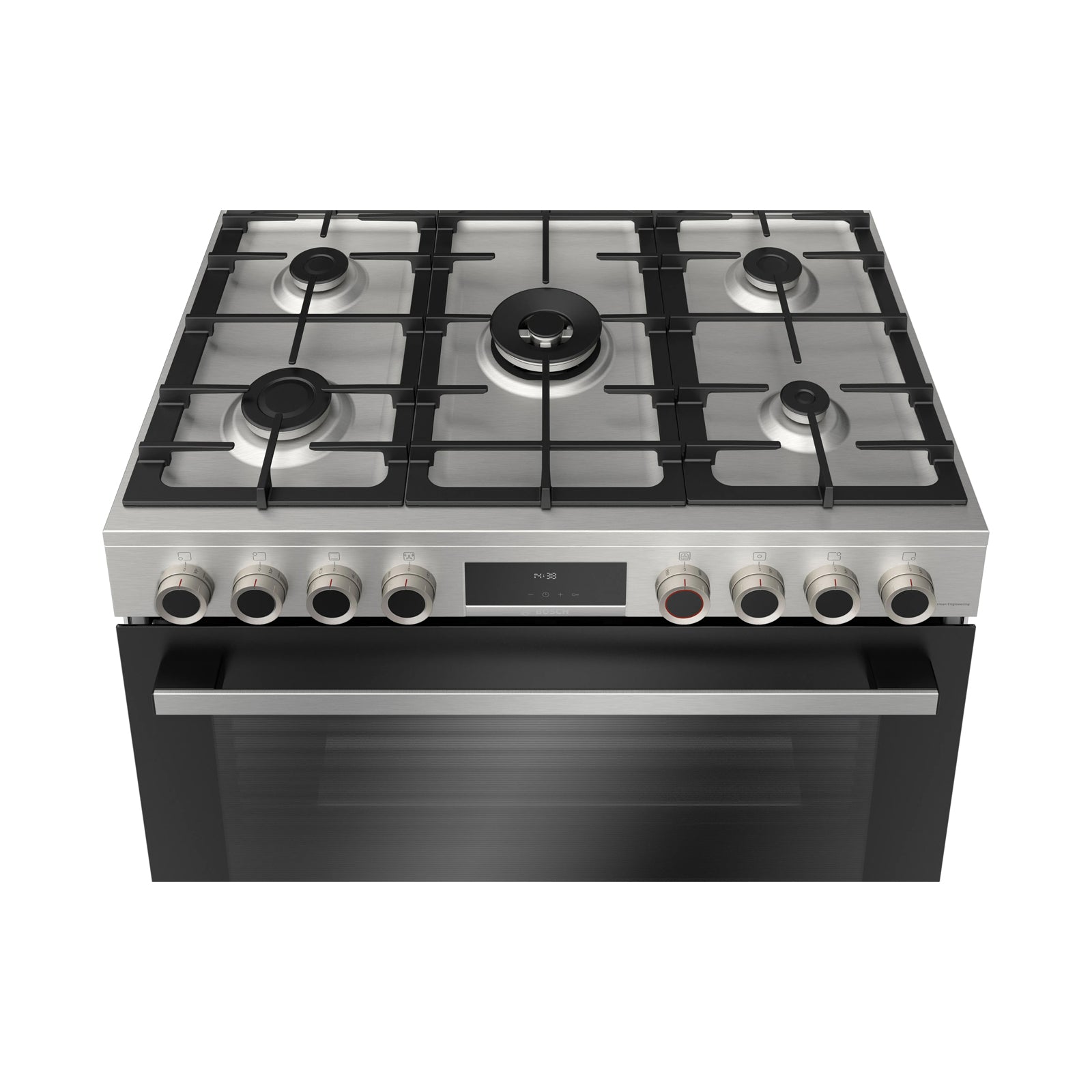 BOSCH Cooker 90 cm Wide Safety Convection Stainless Steel