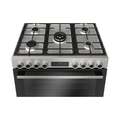BOSCH Cooker 90 cm Wide Safety Convection Stainless Steel