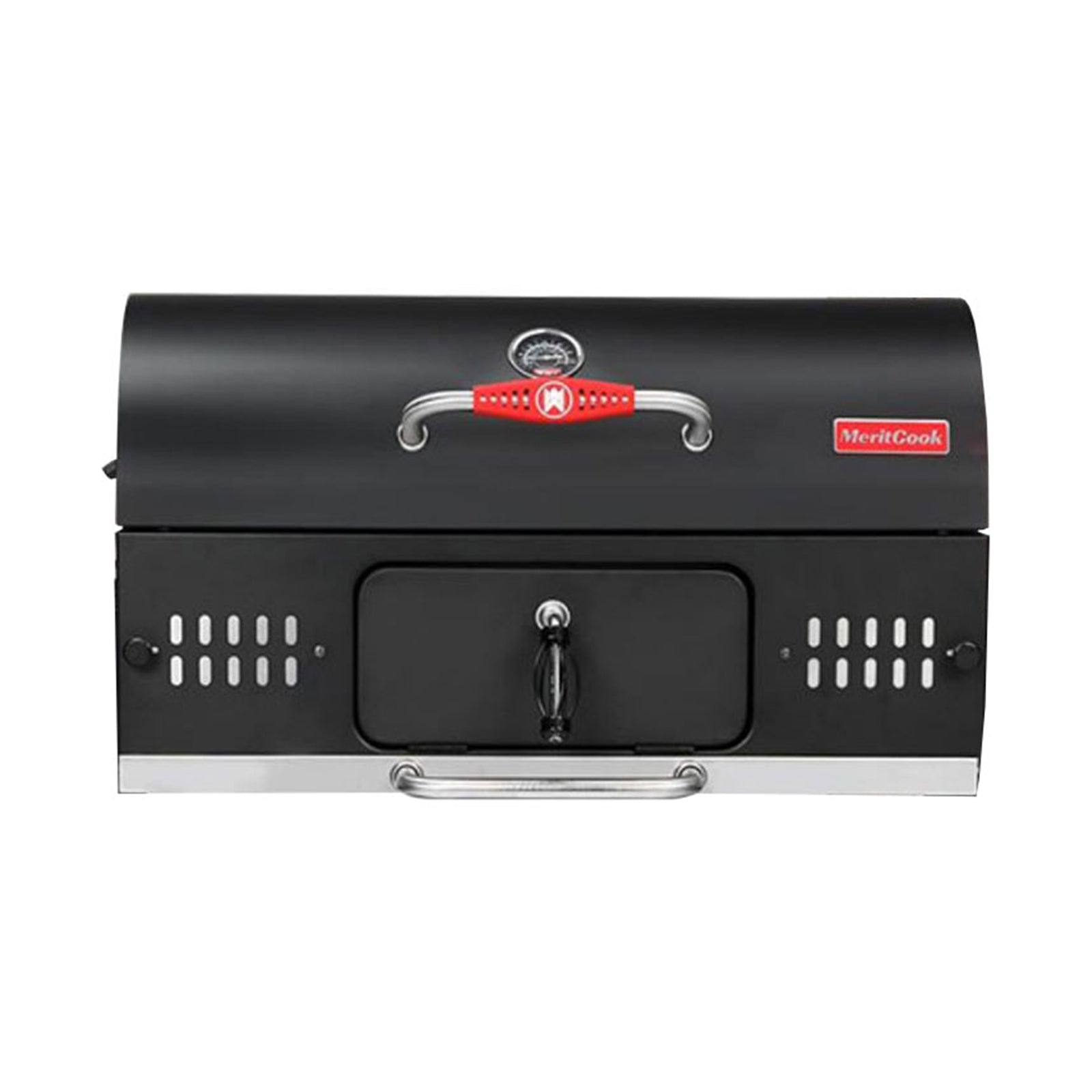 MERITCOOK Charcoal BBQ With Cover and Cooking pan