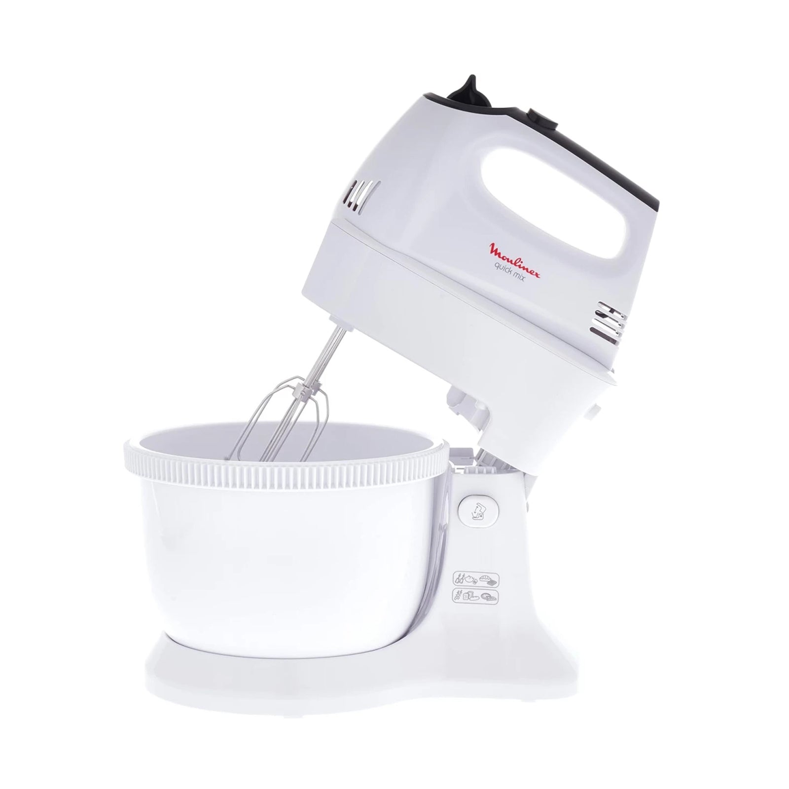 Moulinex Quick Mix Hand Mixer 3.5L Rotating Bowl 300W