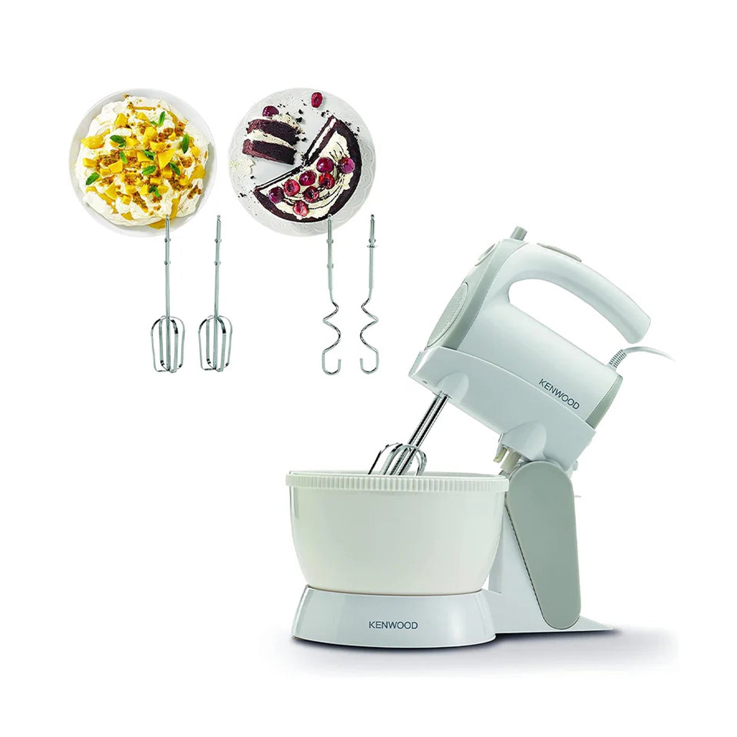 KENWOOD HAND MIXER, WHITE