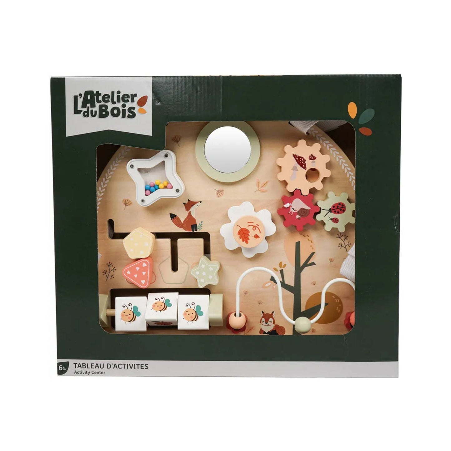 Wooden Activity Board Atelier Du Bois