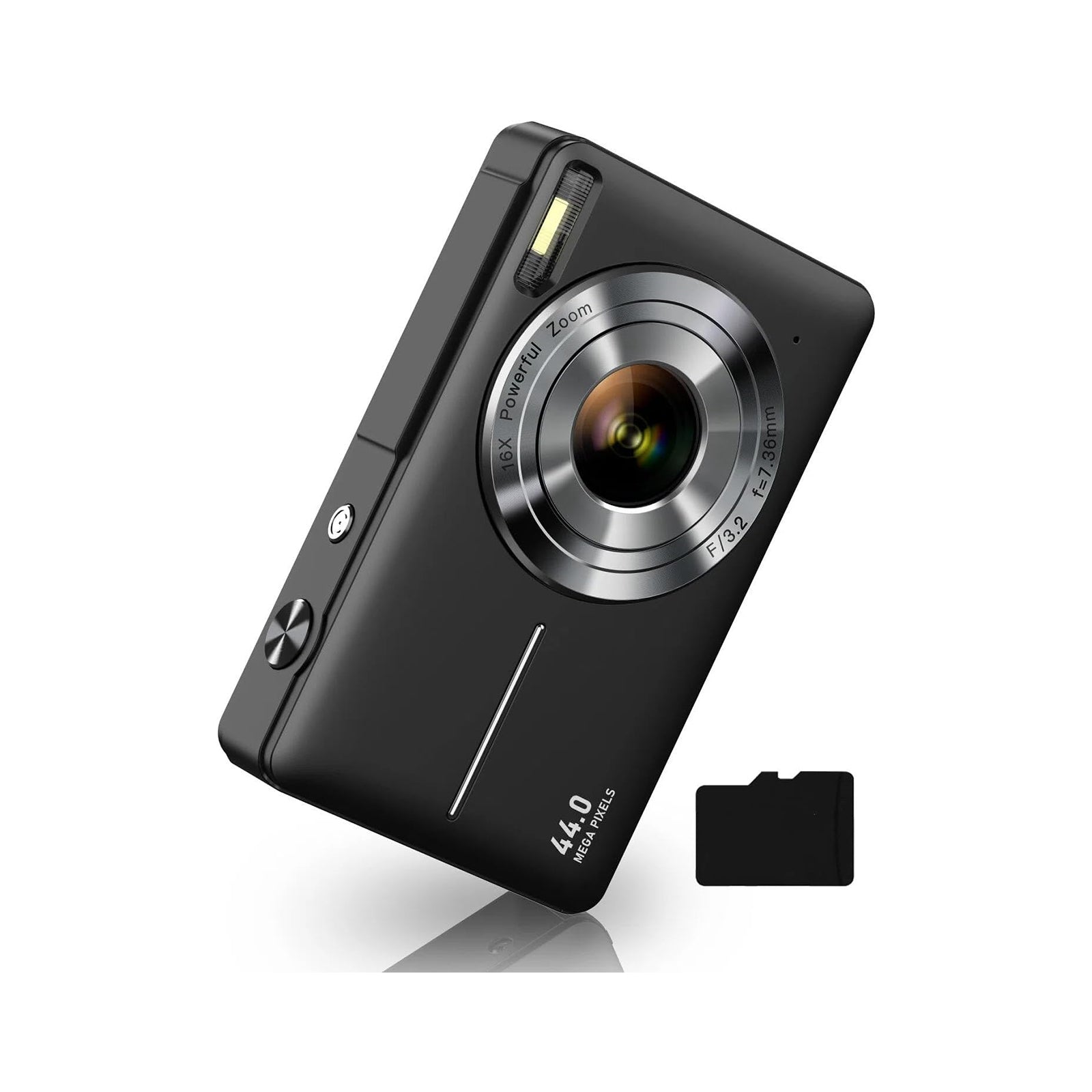 HOCO Digital Camera,FullHD,44MP,2.4 inches,16x Zoom,Black