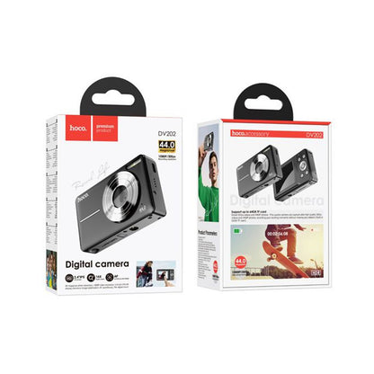 HOCO Digital Camera,FullHD,44MP,2.4 inches,16x Zoom,Black