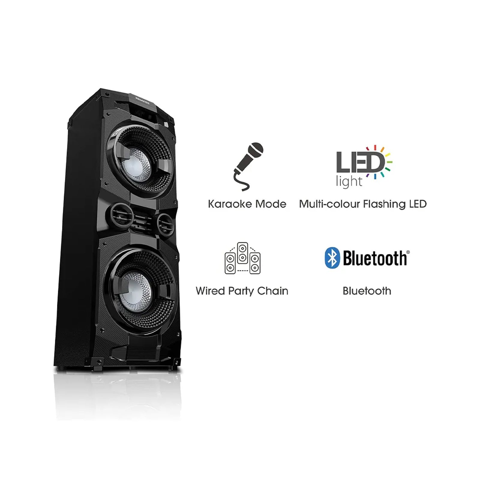 HISENSE BLUETOOTH PARTY SPEAKER 400W