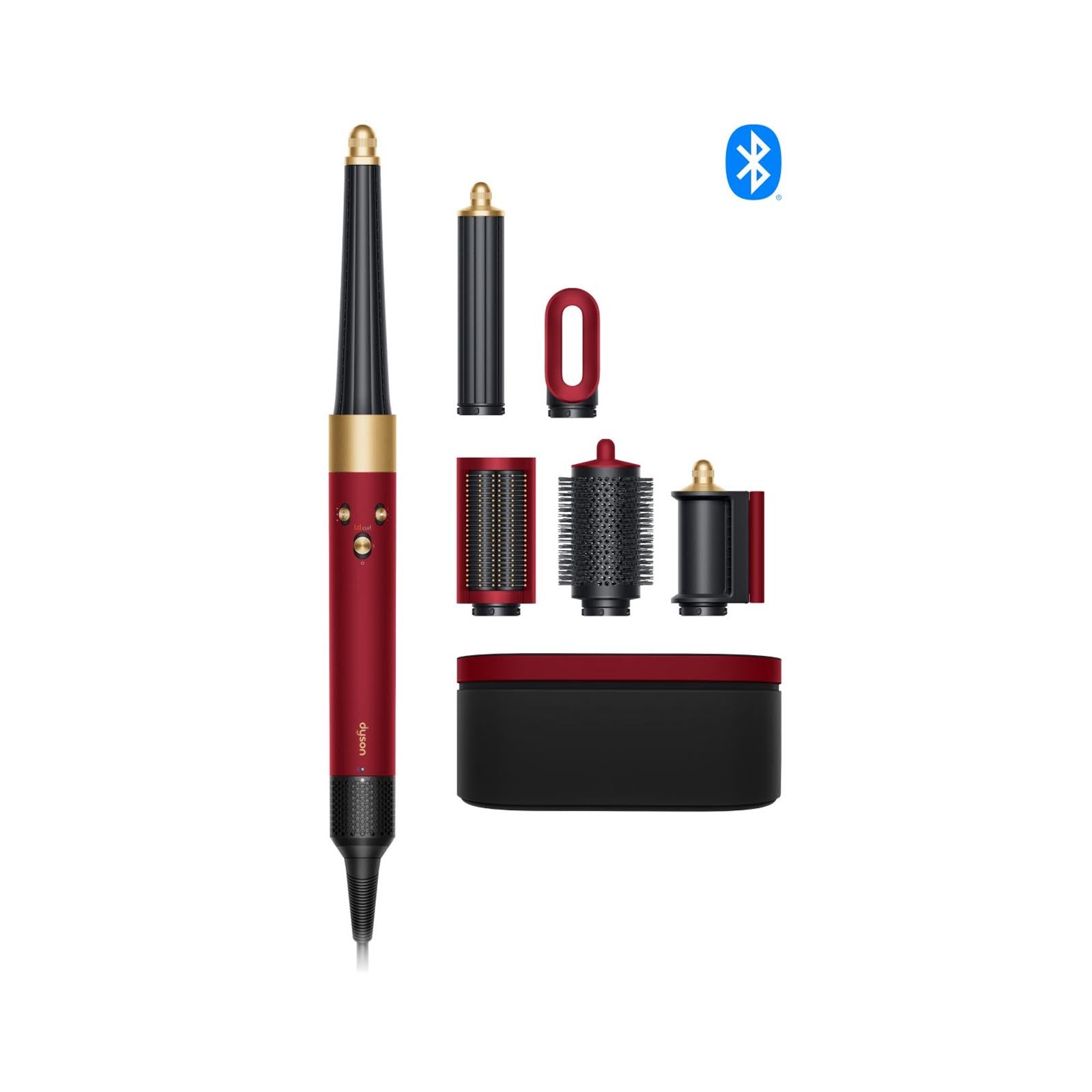 Dyson Airwarp MultiStyler & Dryer(Straight to Wavy)" RED