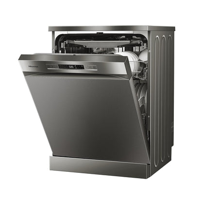 HISENSE Dish-Washer 8 Programs 15 place settings Titanium