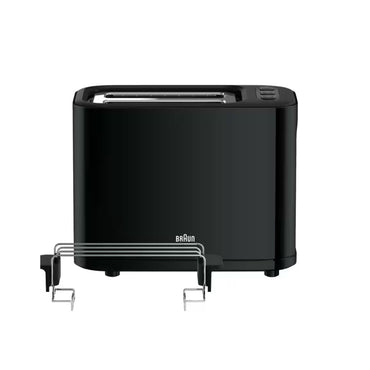 Braun Toaster 1000w 2 Slices Black BRAUN