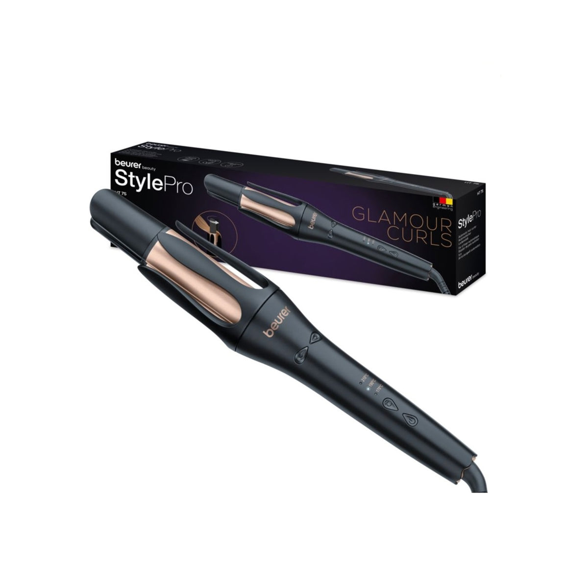 Beurer,  Automatic Hair Curler - Black 3 Temperature Levels