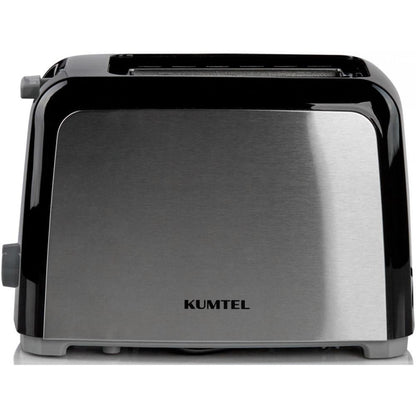 Kumtel 2-Slice Toaster (750W, Stainless Steel)