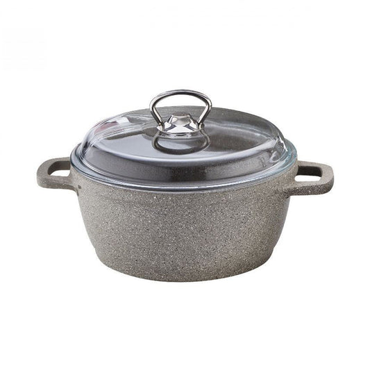 Falez 24cm Gray Granite Stewpot