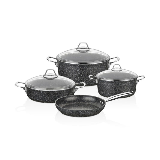 Falez Black Line 7-Piece Cookware Set