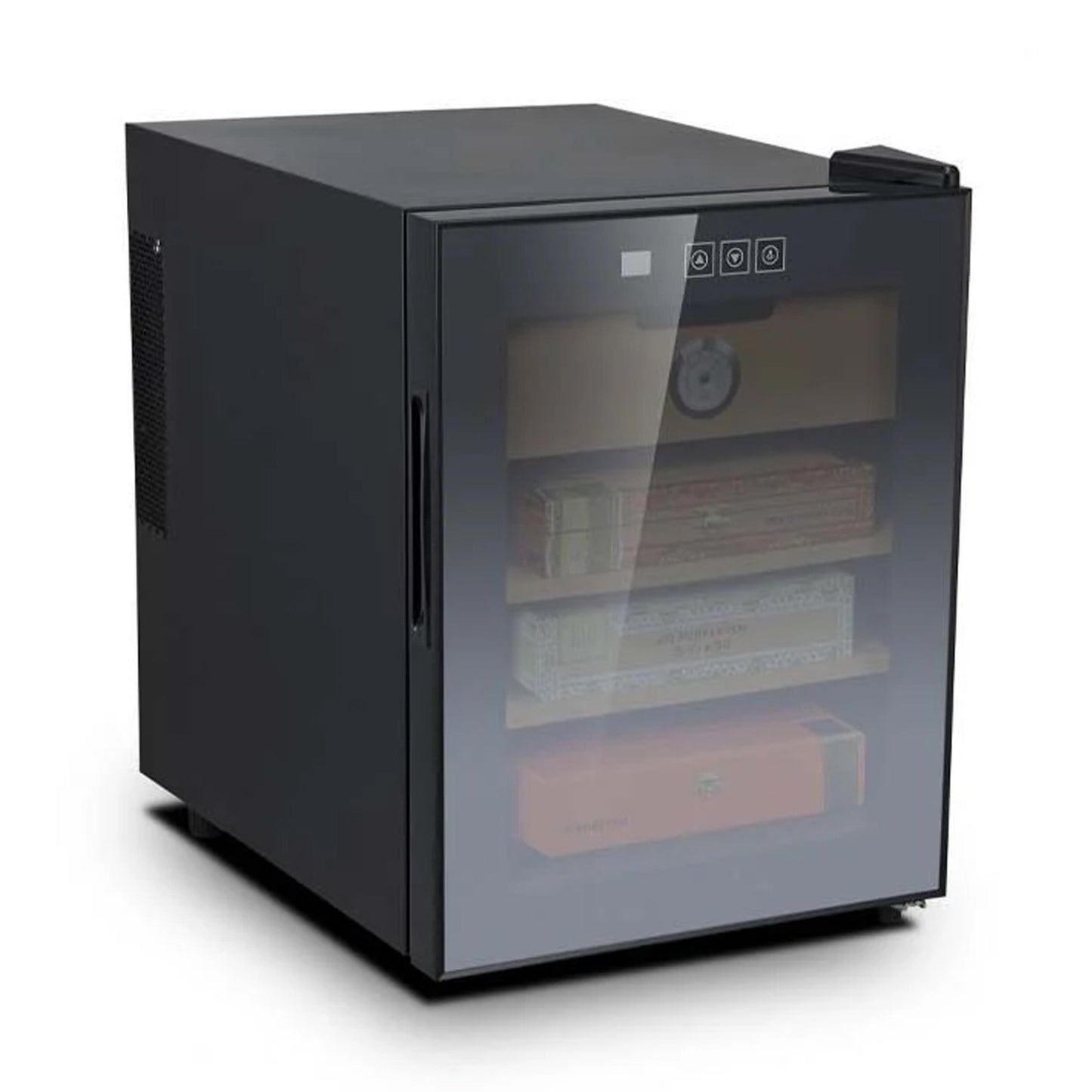 HYUNDAI Cigar Humidor 33 Litres 250 Cigars BLACK