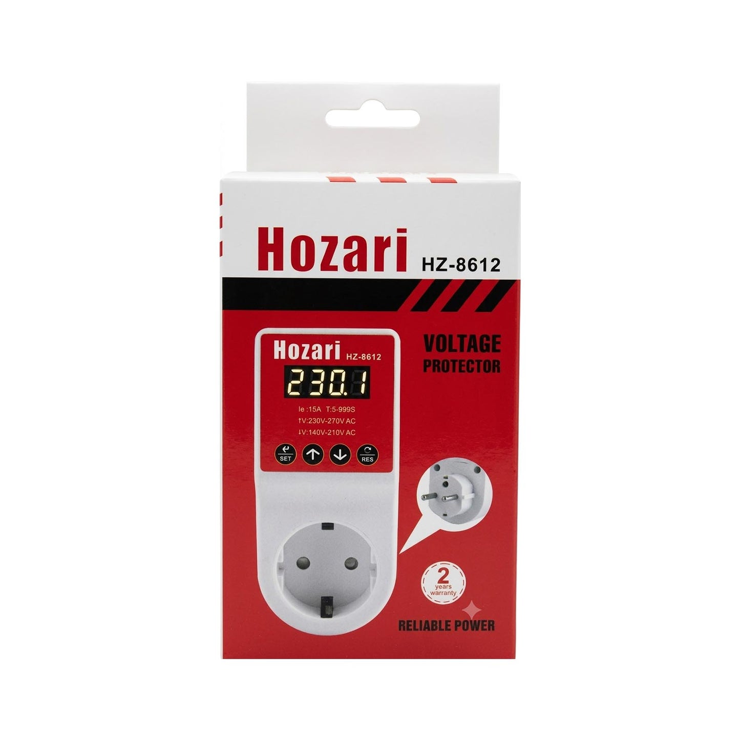 Hozari Accessories White Goods Voltage Protector Hozari