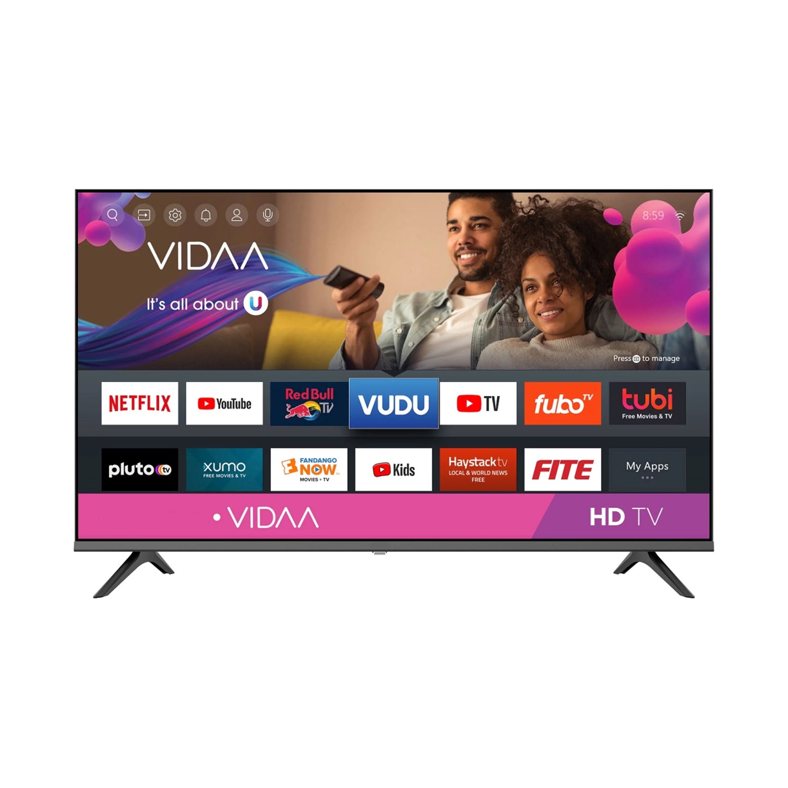 IDEA LED 32'' HD SMART TV POWERED BY VIDAA