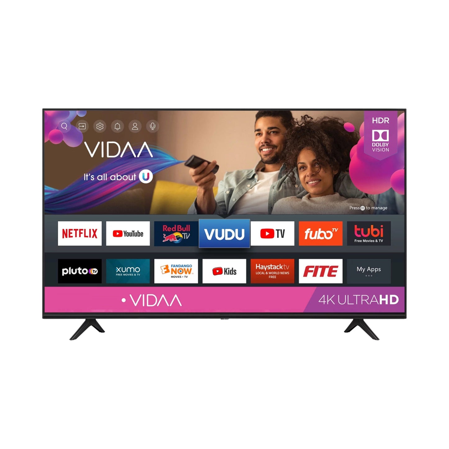 IDEA LED 50'' UHD SMART TV POWERED BY VIDAA