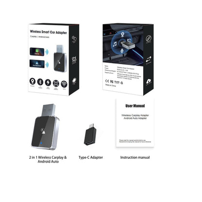 SmartBox Wireless Apple CarPlay & Android Auto Adapter