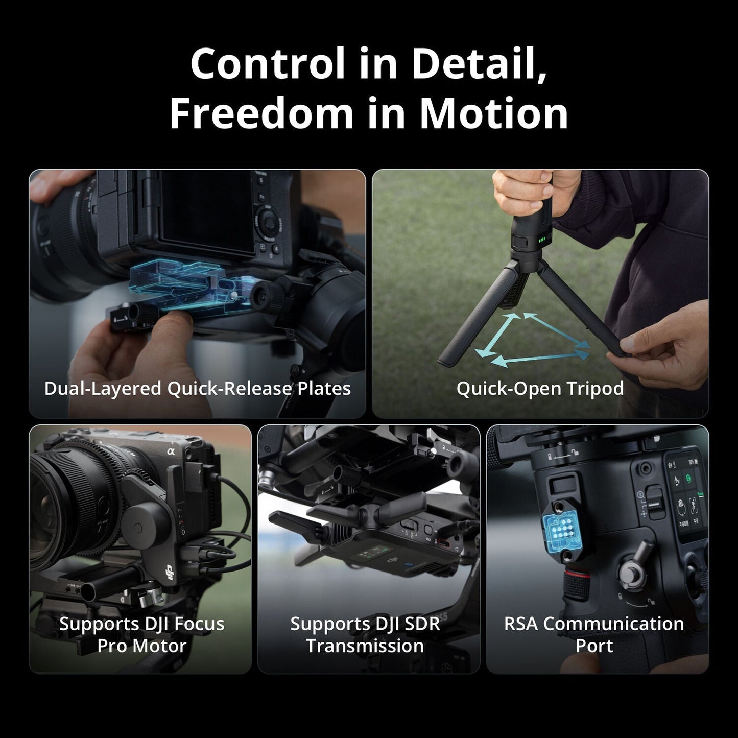 DJI RS 5 Combo Gimbal Stabilizer DJI