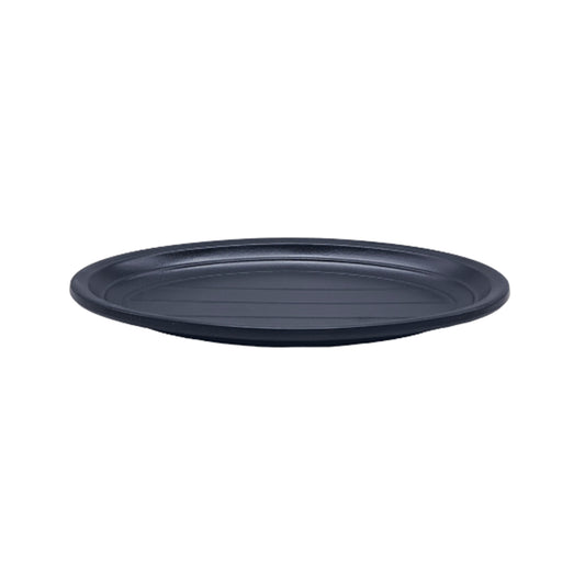 LJP2088/9" OVAL PLATE BLK