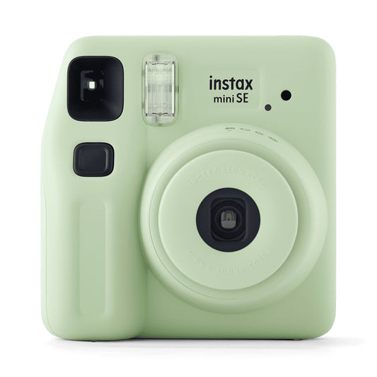 Instax Mini SE Instant Camera With 10 Pack Film - Green