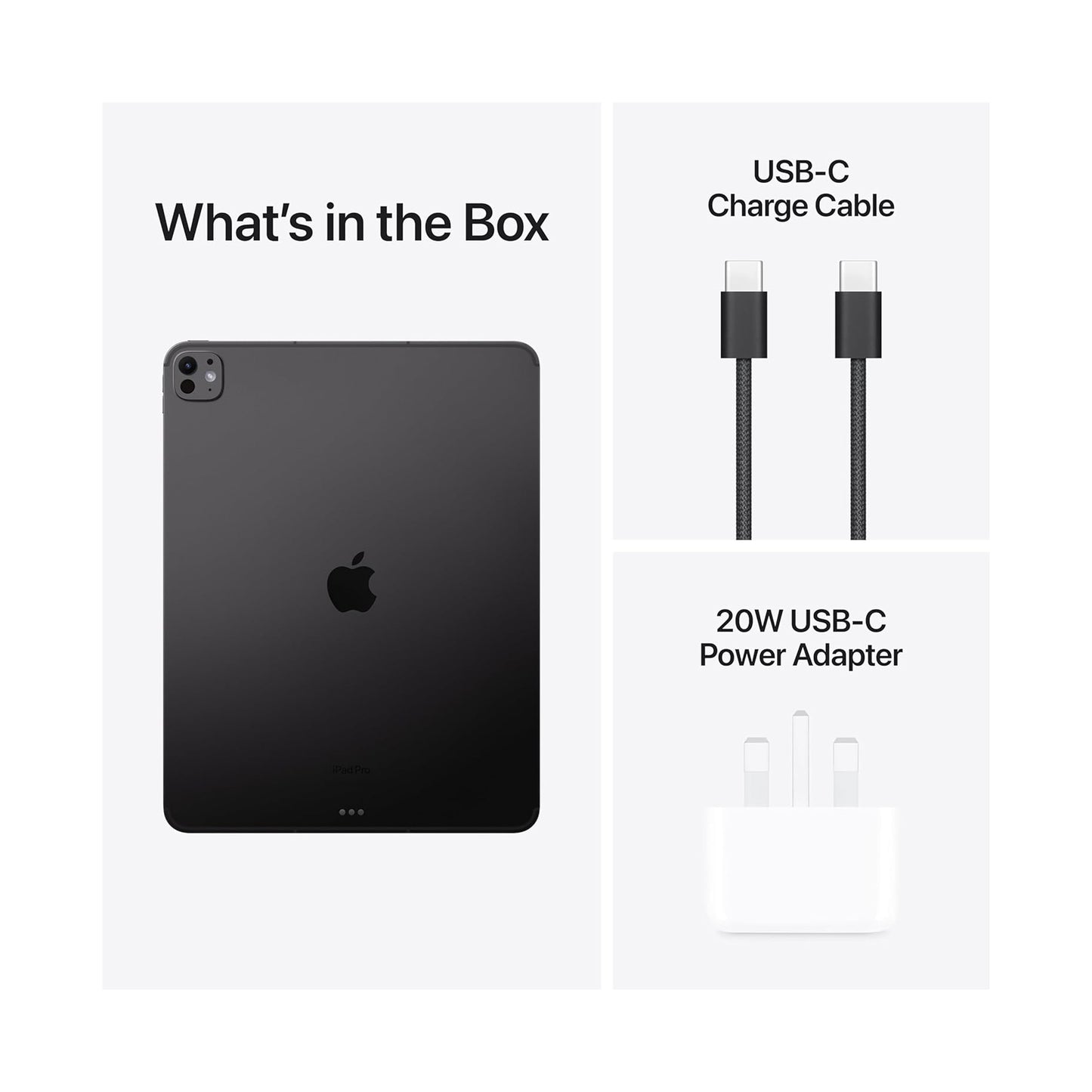 iPad Pro M4 11" 1Terra Wifi Space Black