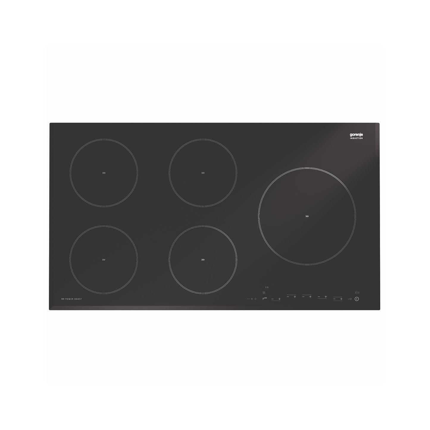 GORENJE Hob 90Cm 5 Electric Burners Induction Glass Blck(BU) GORENJE